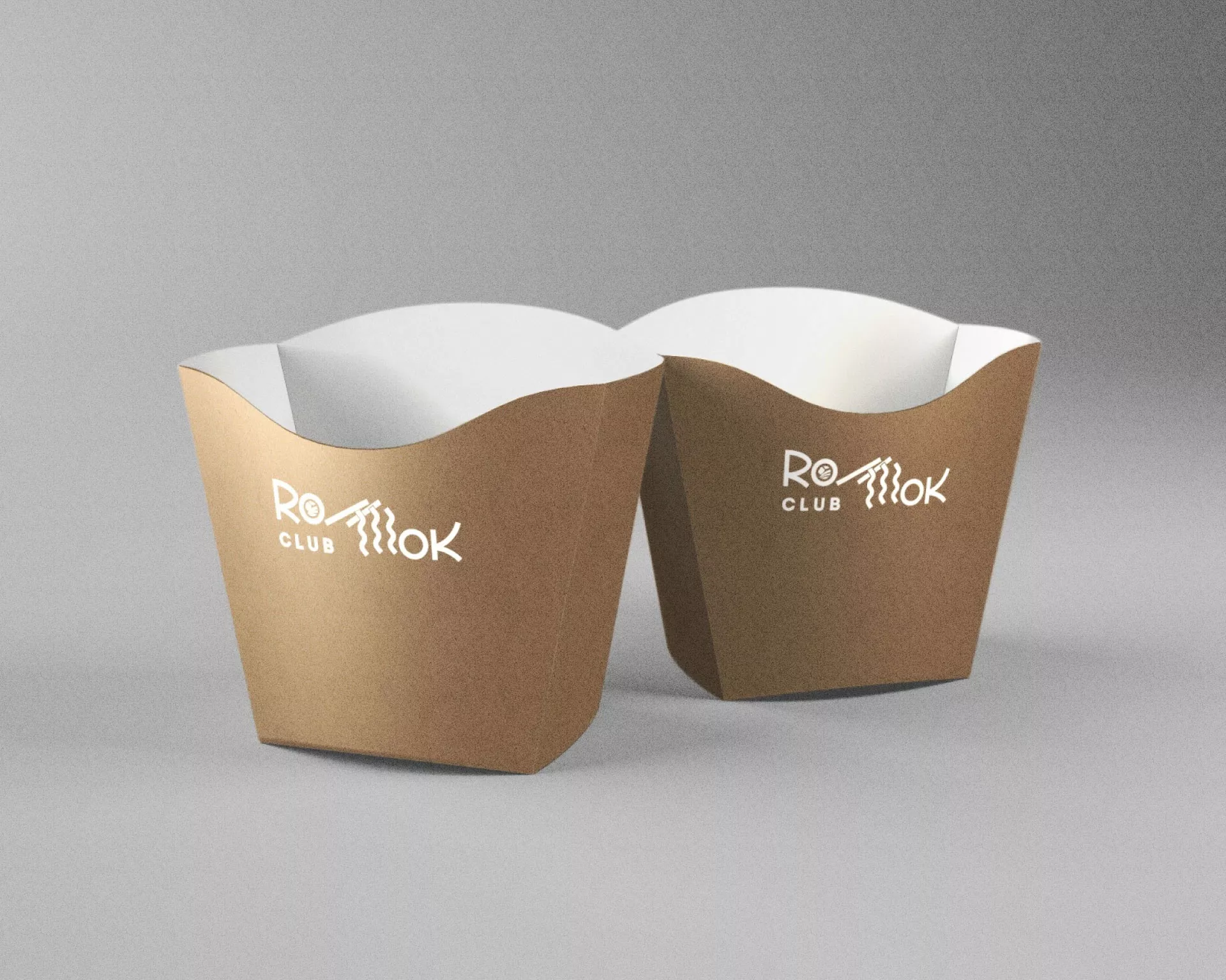 Создание дизайна упаковки суши-бара «Roll Wok Club» в Медыни